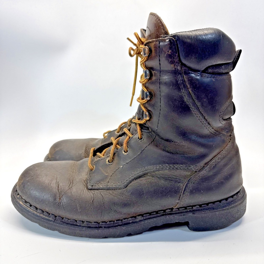 Red Wing 1411 Boots Men 11 B Narrow Insulated Work USA 8"